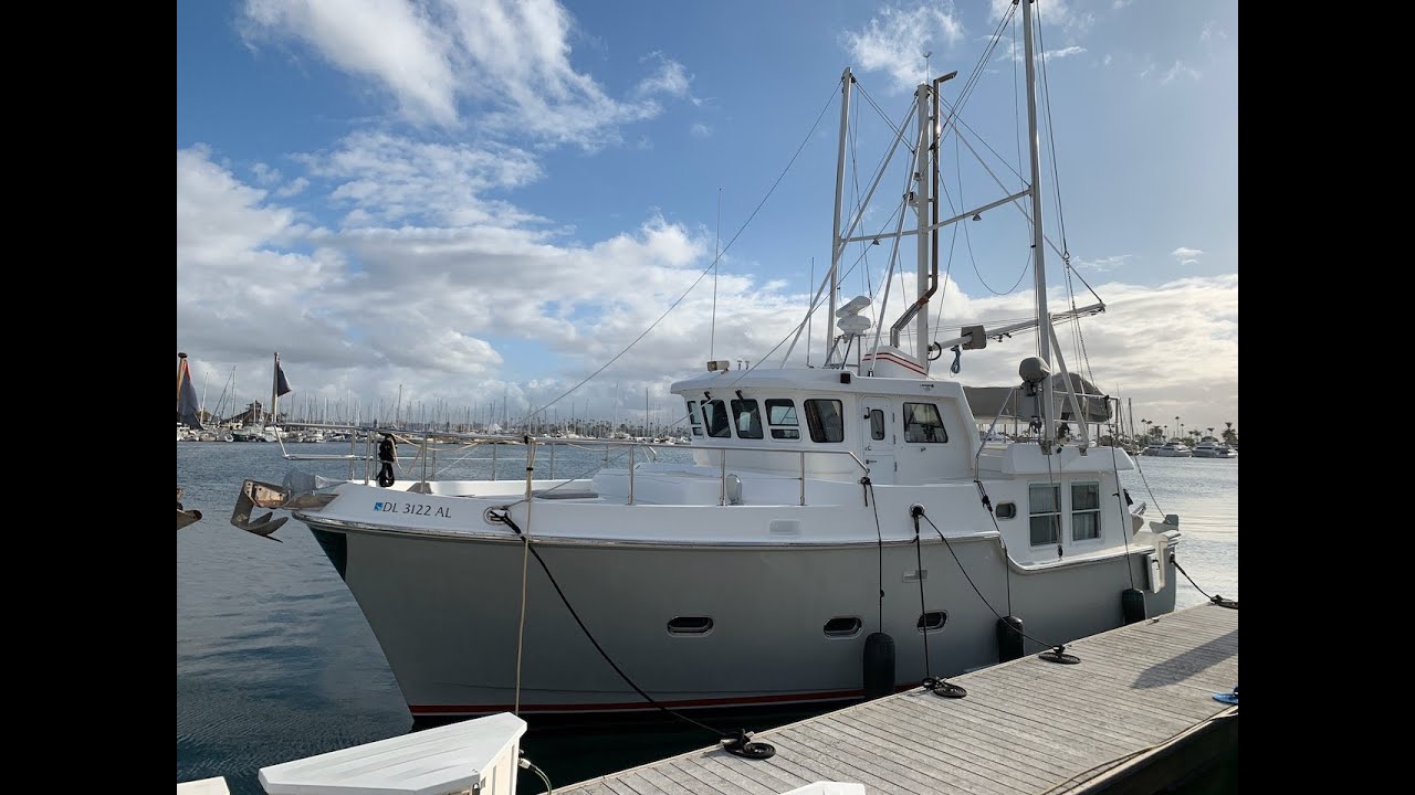 Nordhavn 40 II Offshore Trawler passage making powerboat for sale in San Diego, California By: Ian