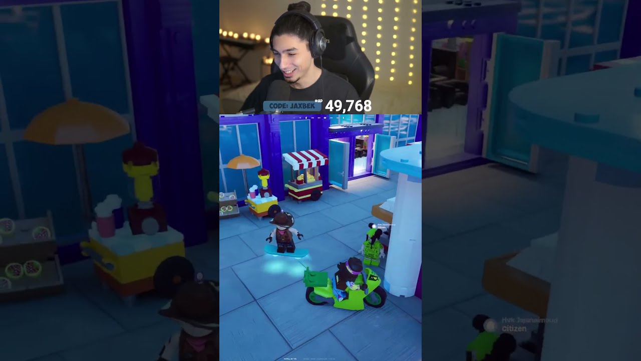 LEGO Fortnite Brick Life (Free Bike?) ft. @TheLongTomLounge