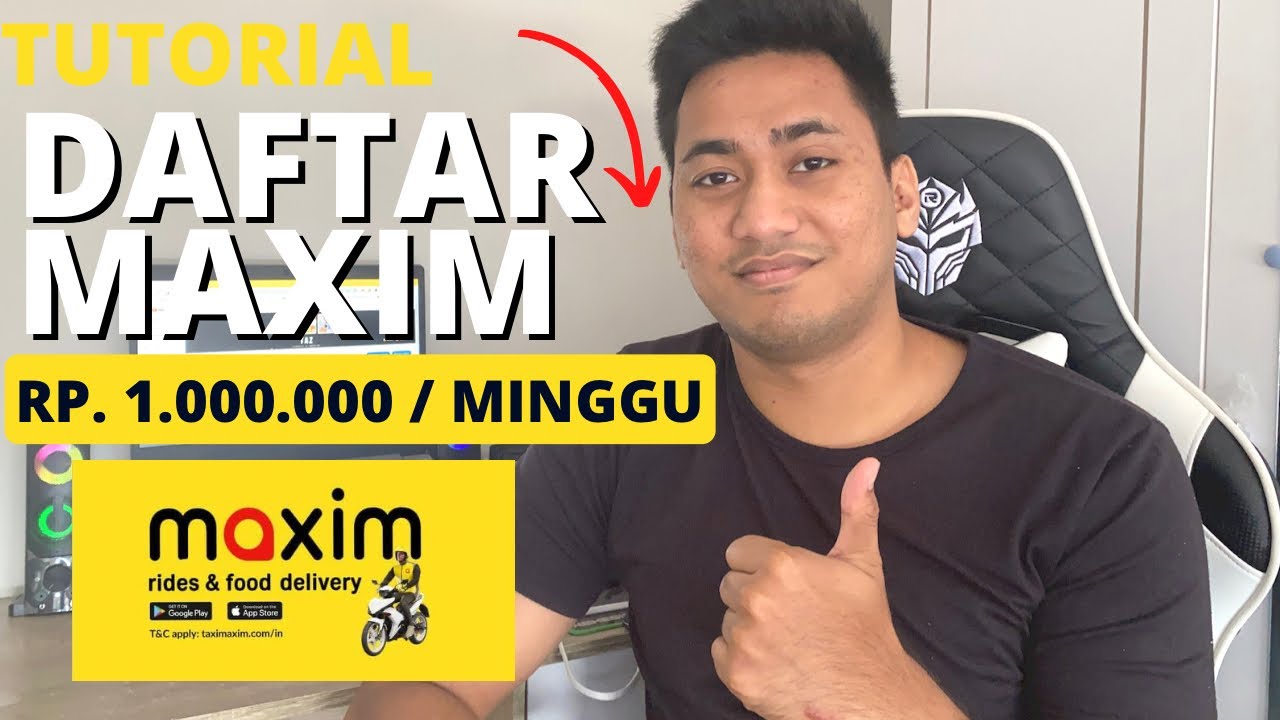 CARA DAFTAR MAXIM DRIVER | CARA DAFTAR DRIVER MAXIM | MAXIM