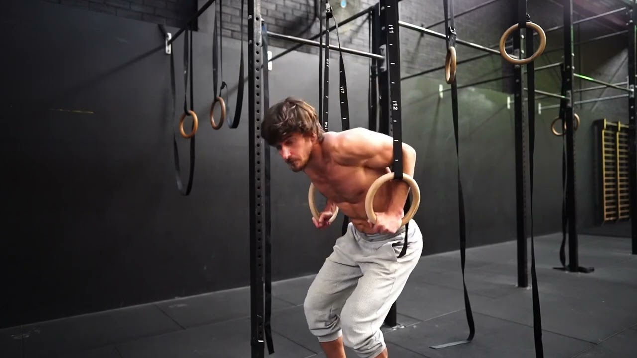 How to ring dip - beginner progressions