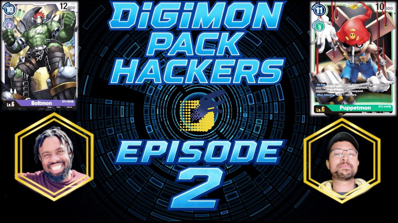 DIGIMON TCG PROGRESSION SERIES Digimon Pack Hackers Episode 2 The Needle Spray Chronicles!
