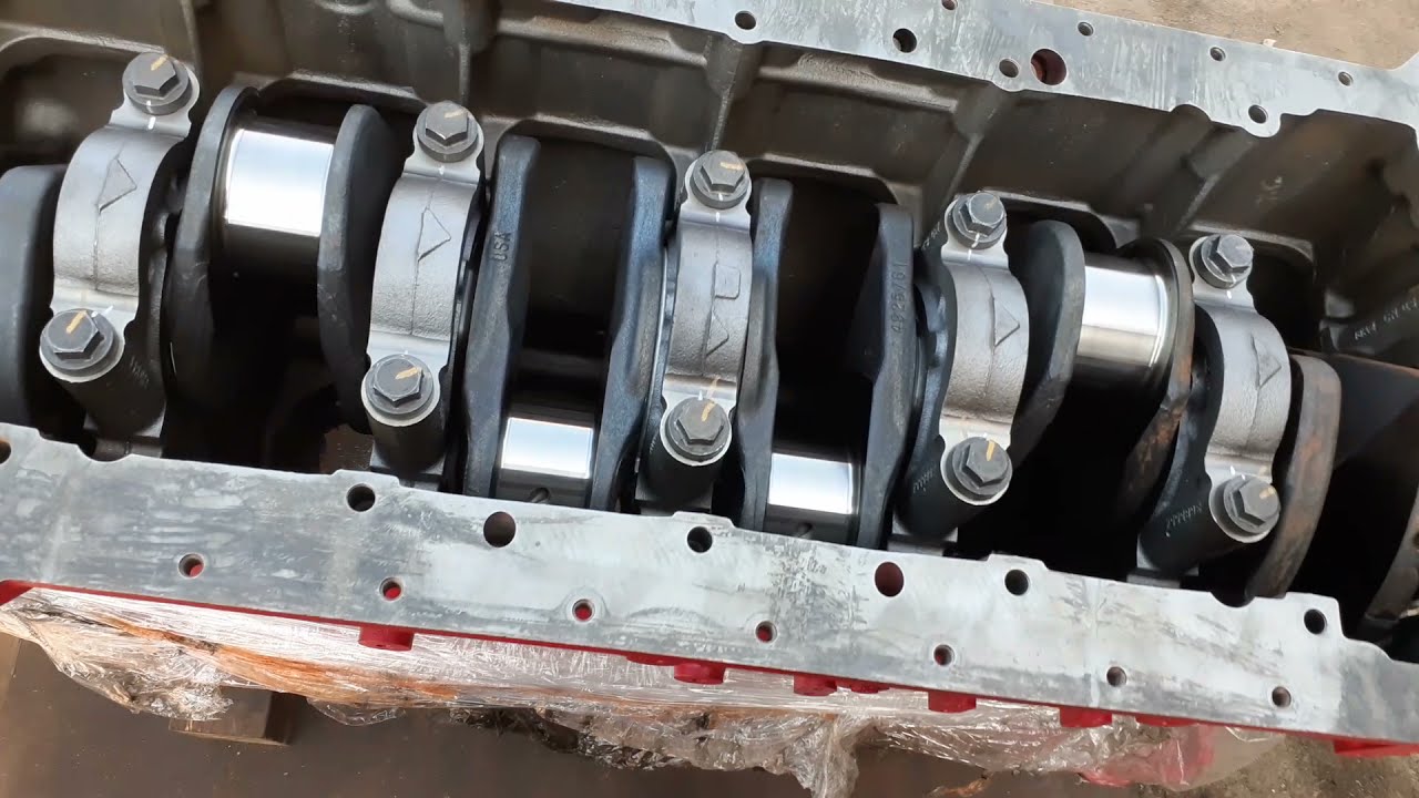 Cummins ISX15: Ensamblaje del cigüeñal, torque y medición del circuito de lubricación.
