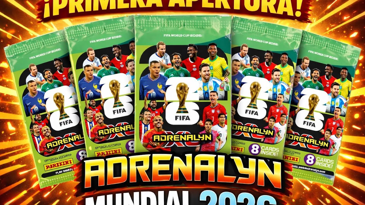 Primera apertura Adrenalyn XL Mundial 2026