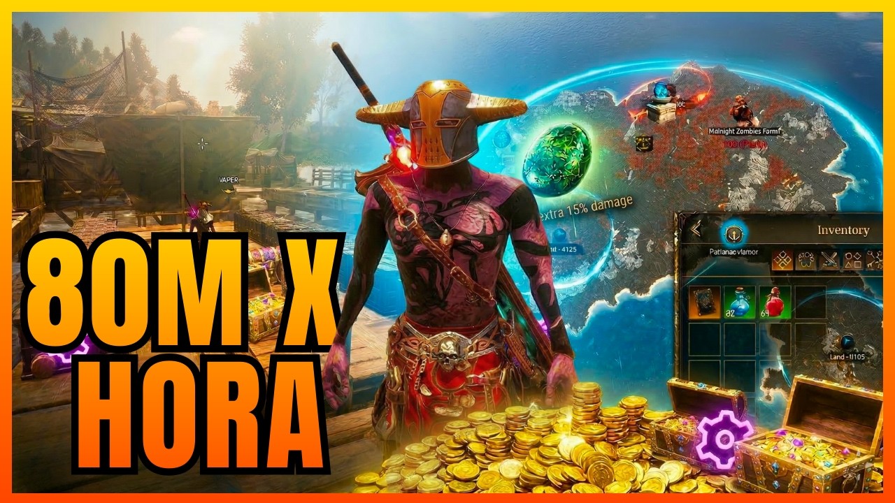 ¡80,000,000 ORO x HORA! 💰 La Mejor forma de farmear en Quinfall