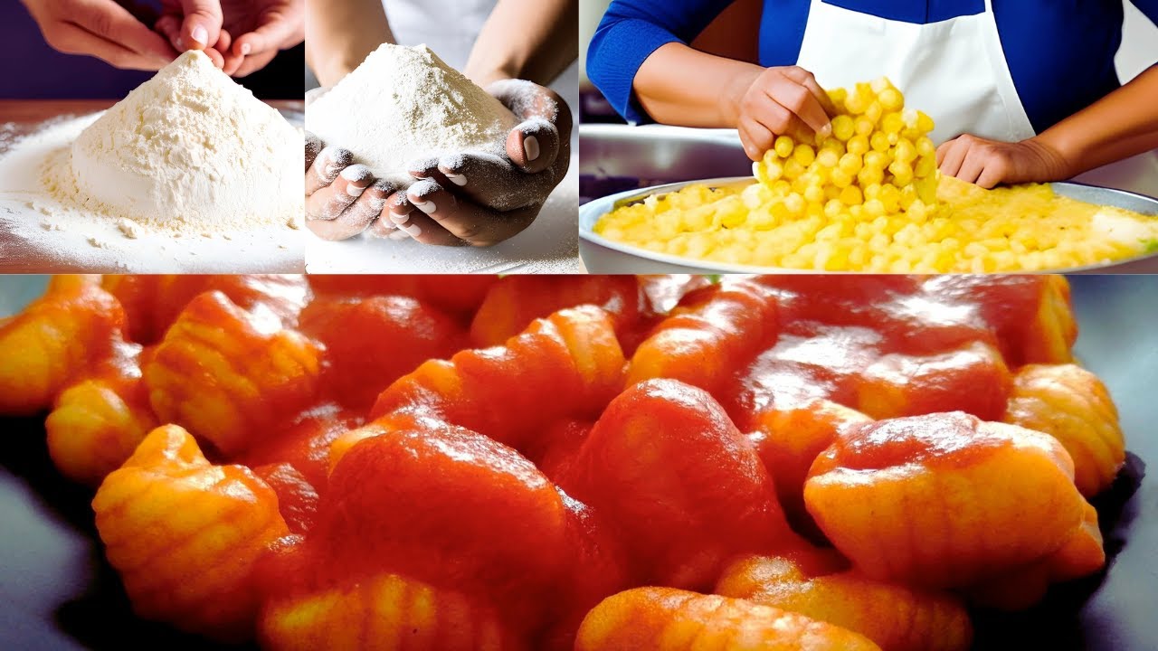 Gnocchi Senza Patate un Primo Piatto Delizioso Una Ricetta Facile e Veloce!!!