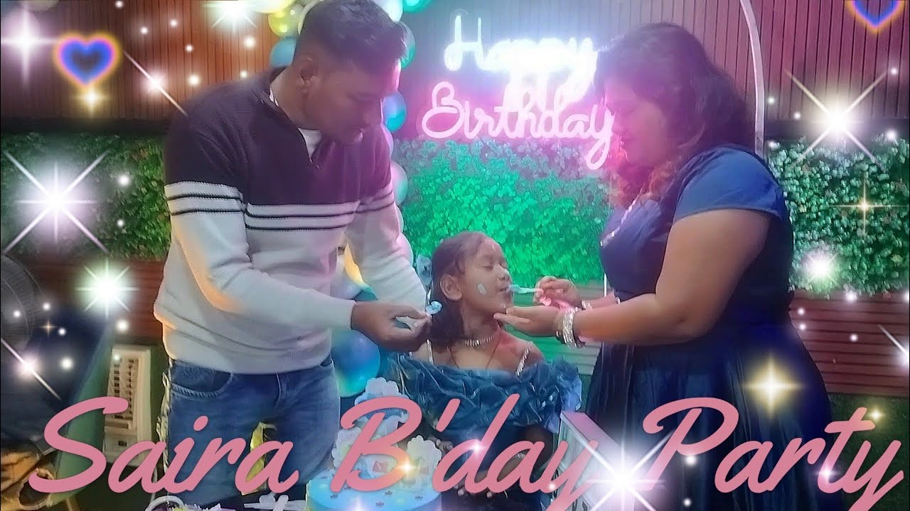 Saira Birthday party 🥳🎉🍰🎉 Family Celebration 🎊🎉