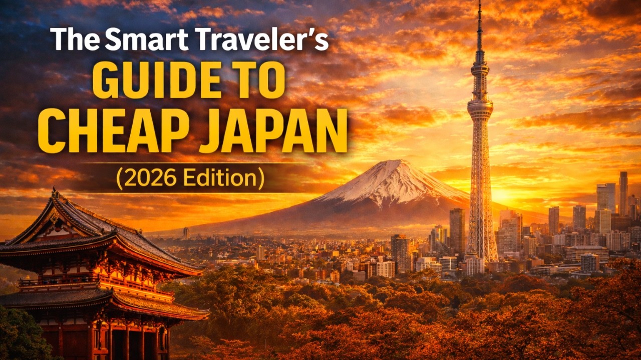 The Smart Traveler’s Guide to Cheap Japan (2026 Edition)