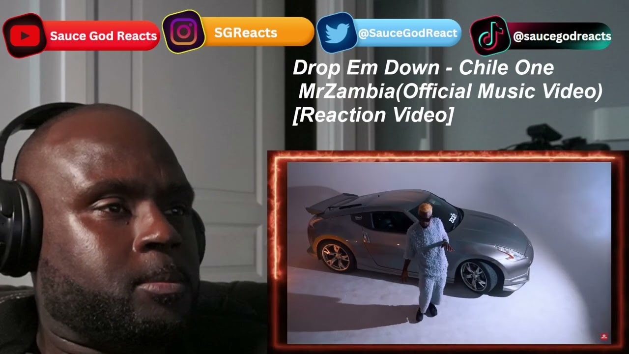 Drop Em Down - Chile One MrZambia(Official Music Video) | REACTION