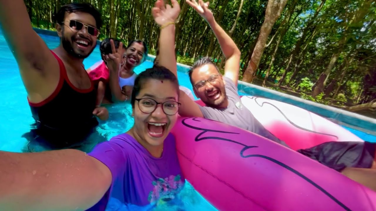 Gramer Bari Resort & Swimming pool 🏊&zwj;♀️ || Bamutia, Tripura