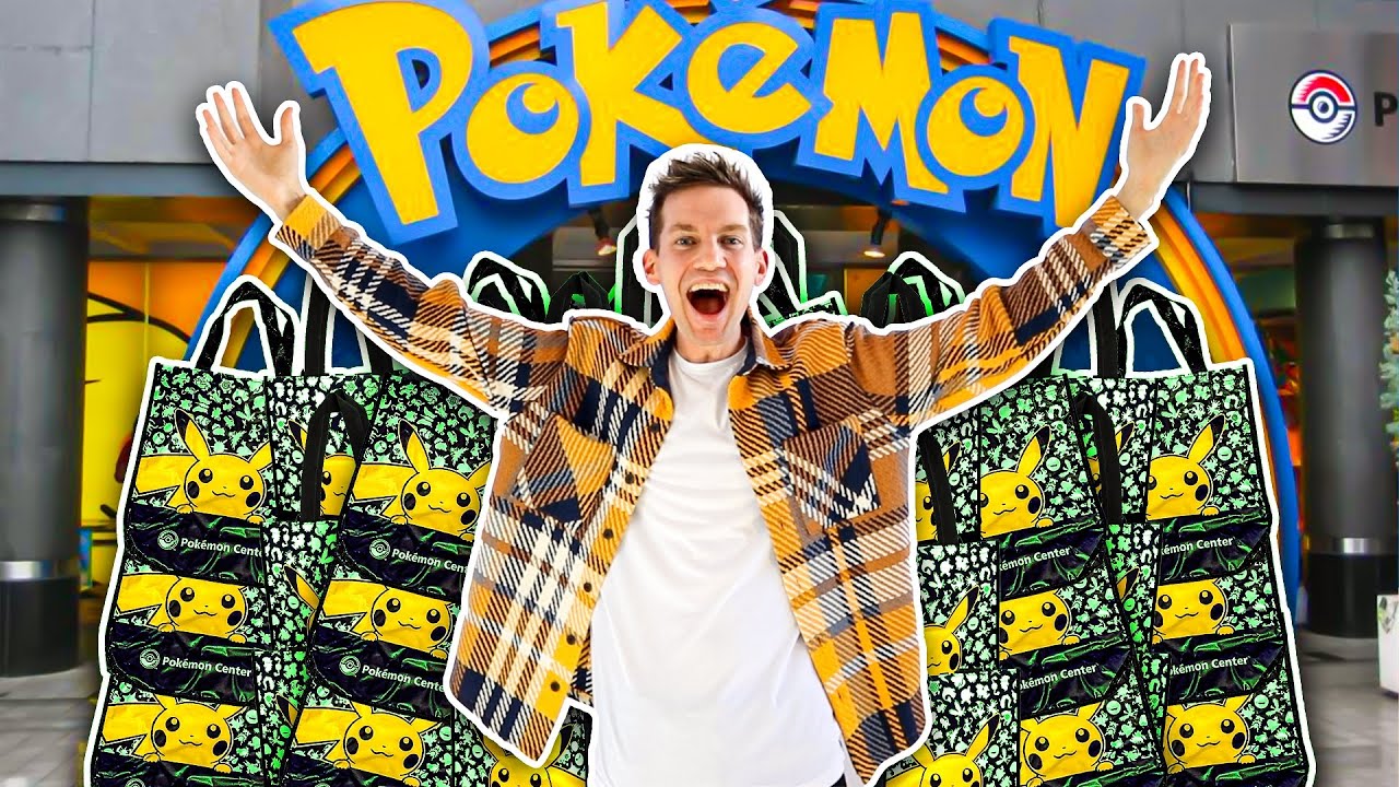 Я потратил 150 000 в Pokemon Center...