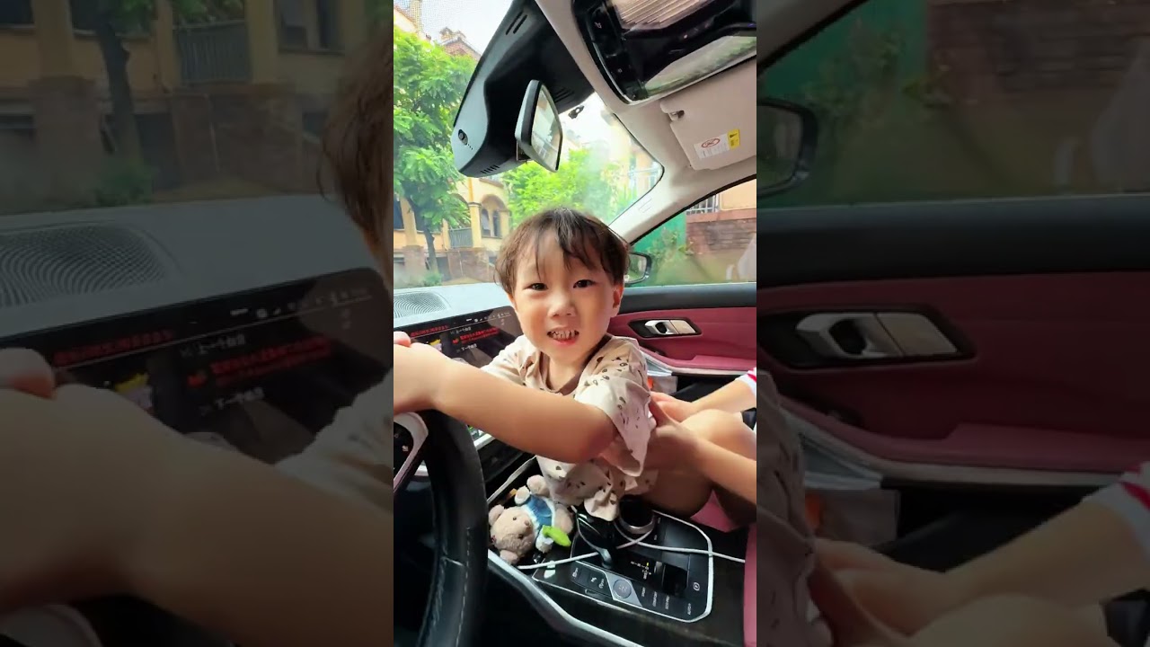 Why did Harley Quinn's baby suddenly grab the steering wheel#Harley Quinn #joker