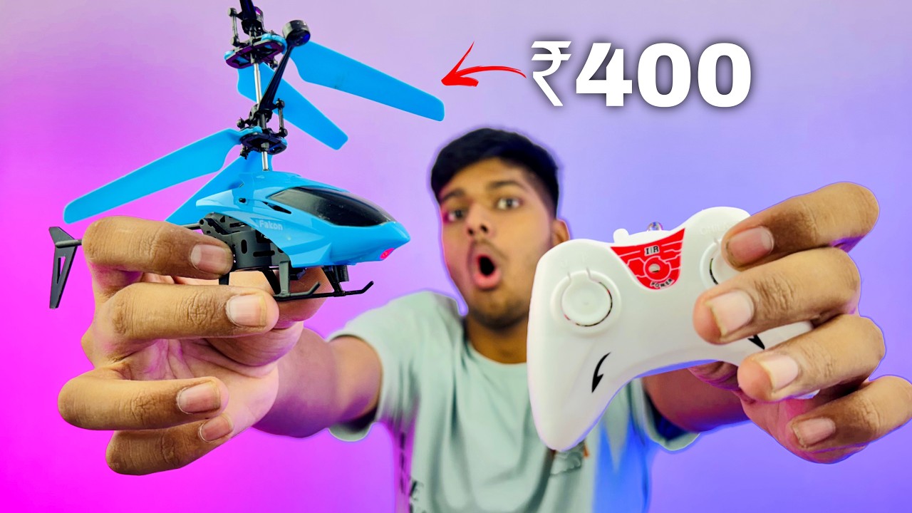Cheapest Helicopter ever seen😲 Unboxing and Reveiw⚡️#unboxing