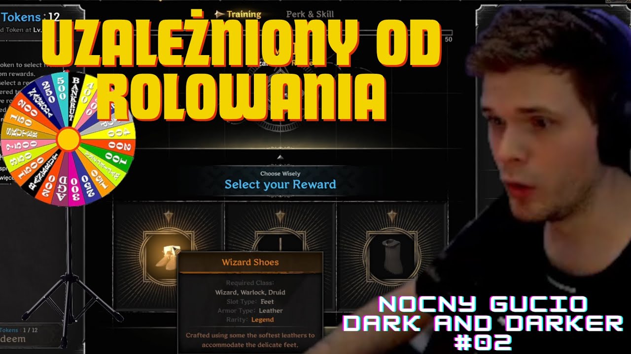 Polowanie Na Graczy | Pierwszy Boss Pokonany| Nocny Gucio Dark and Darker #02