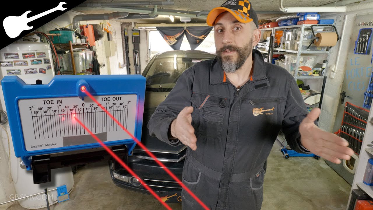 ENCORE un nouvel OUTIL pour le PARALLÉLISME ! 💆🏻‍♂️   et il est LASER 🔰