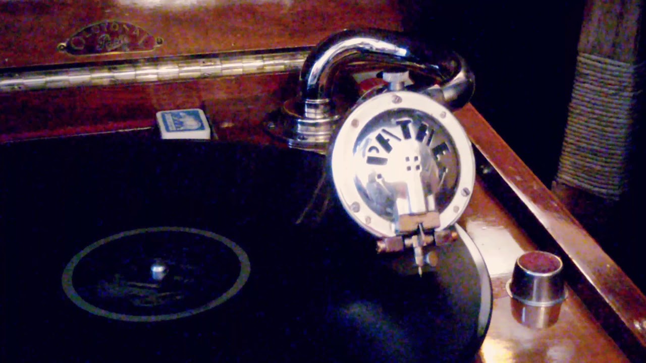Adios Muchachos﻿ - Sanders﻿ - Orqu. BRODMAN-ALFARO﻿ (Olotonal) - ﻿ Pathé Saphir Electric 8609 - 1927
