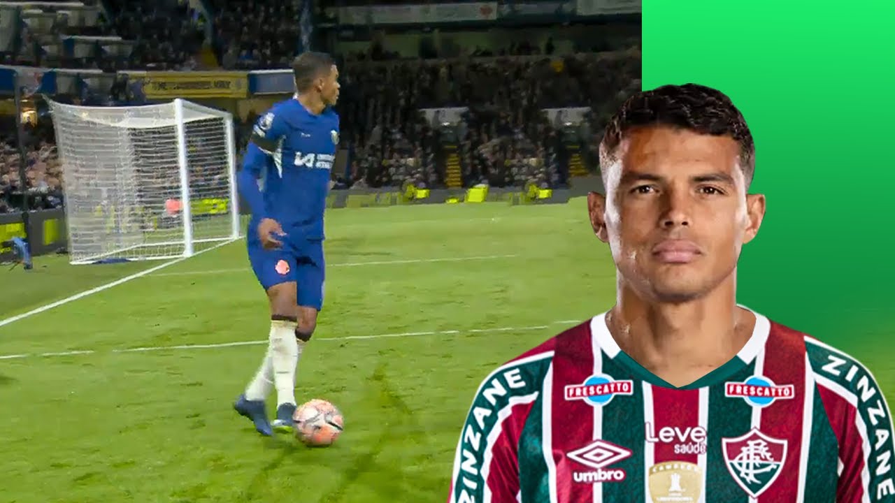 Thiago Silva ainda &eacute; um MONSTRO aos 39 anos