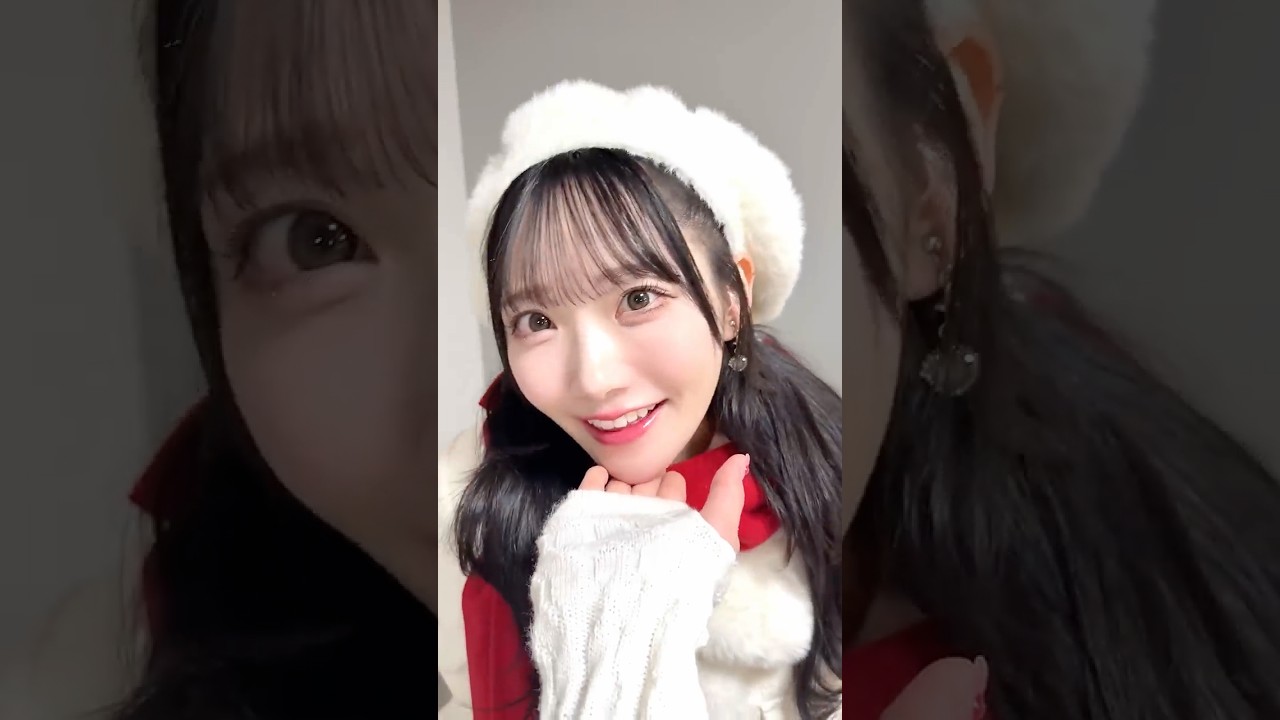 ハート真っ赤 耳は冷たくて❤️