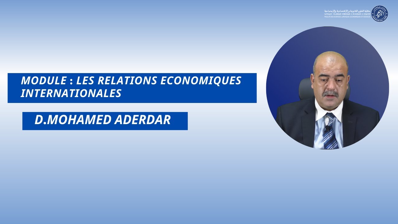 Module : Les relations économiques internationales /semestre5 - 