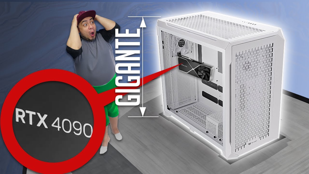 El gabinete gamer más GRANDE que halla visto en mi vida.  CTE C750 Air de Thermaltake