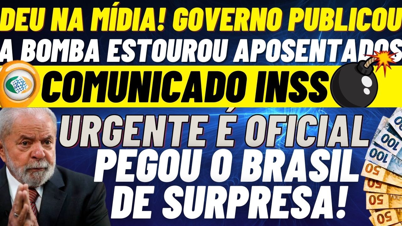 SAIU HOJE COMUNICADO DO INSS URGENTE PARA TODOS BENEFICIARIOS, É OFICIAL 04.02