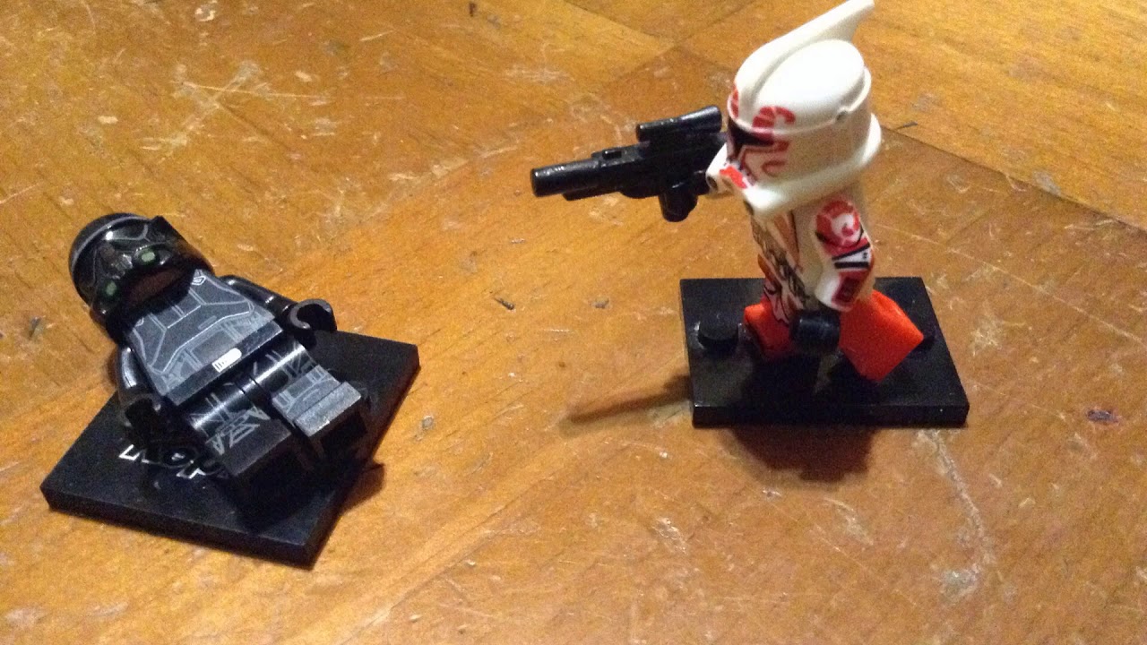 Lego Star Wars clone captain keeli