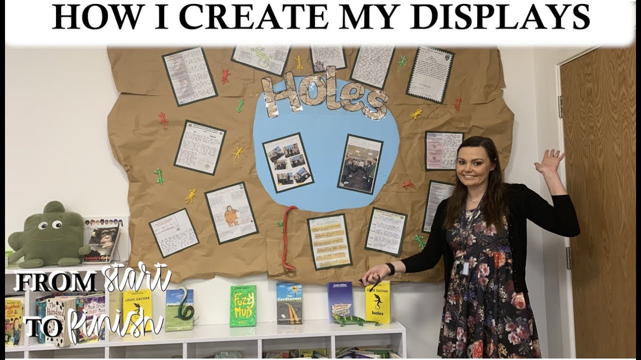 How I create My Displays from Start to Finish - Featuring my Holes Display