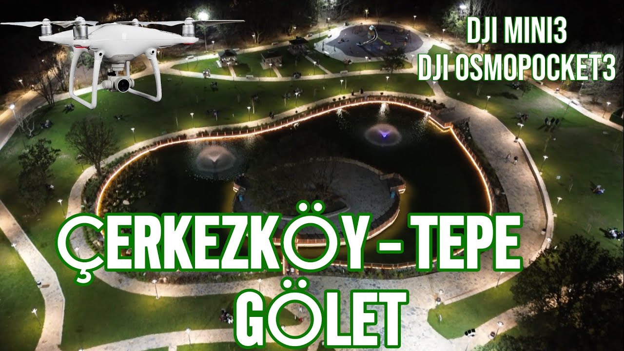 TEKİRDAĞ ÇERKEZKÖY - TEPE GÖLET 4K VİDEO VE 4K DRONE ÇEKİMİ