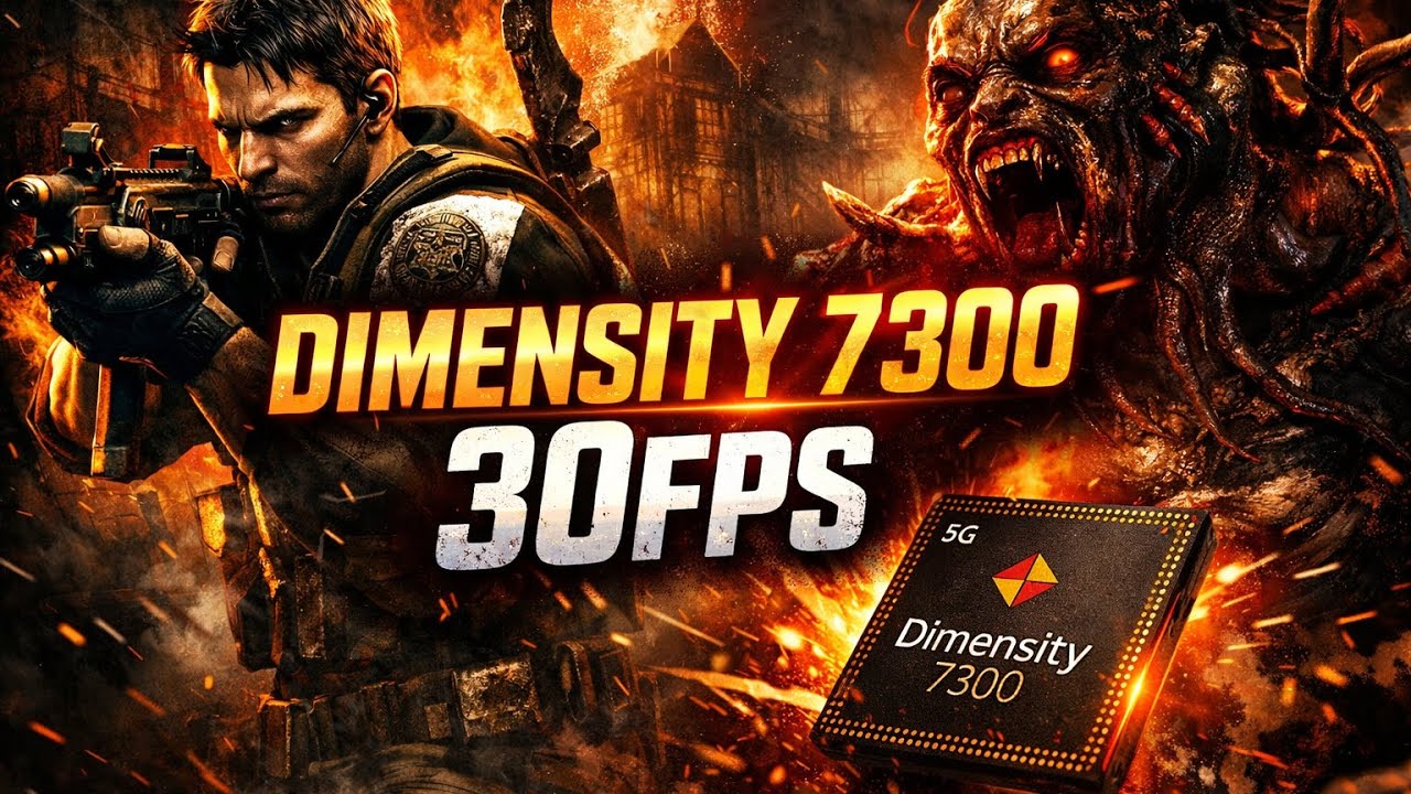 Resident Evil 5 on Dimensity 7300 😱 | 30FPS Gameplay | Android Test 🔥