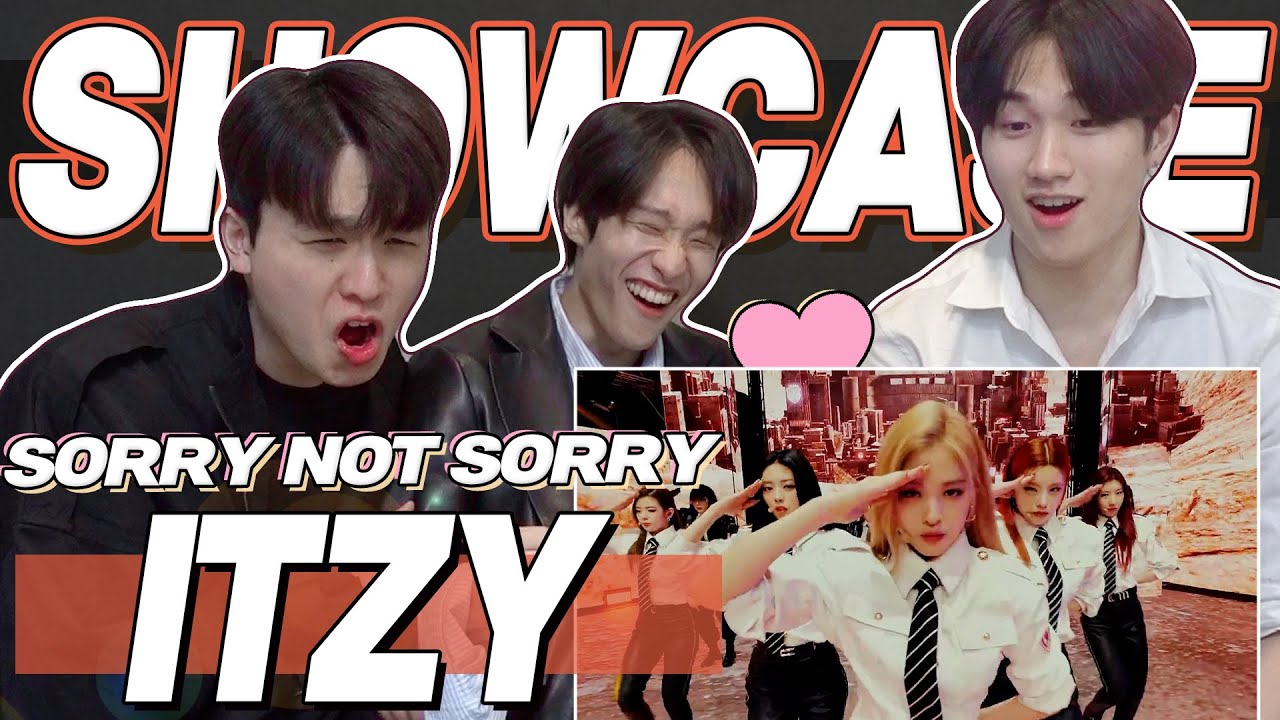 eng) ITZY 'Sorry Not Sorry' Showcase Reaction | 있지 쇼케이스 무대 리액션 | Korean Fanboy Moments | J2N VLog