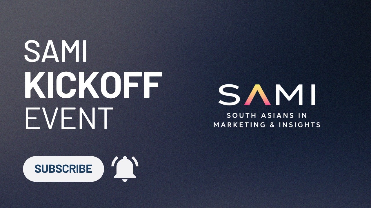 SAMI Kickoff Event | Connecting South Asians in Marketing & Insights