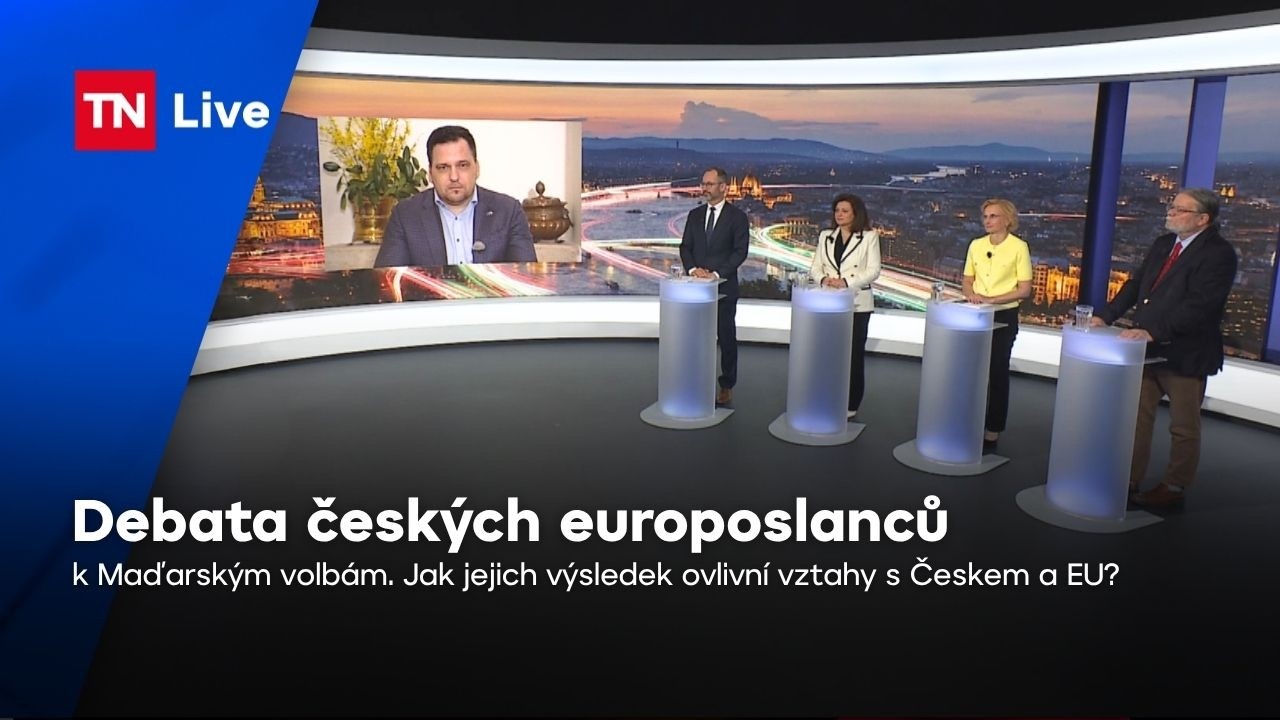 Kl&iacute;čov&eacute; volby v Maďarsku se bl&iacute;ž&iacute;. Debata česk&yacute;ch europoslanců | TN Live