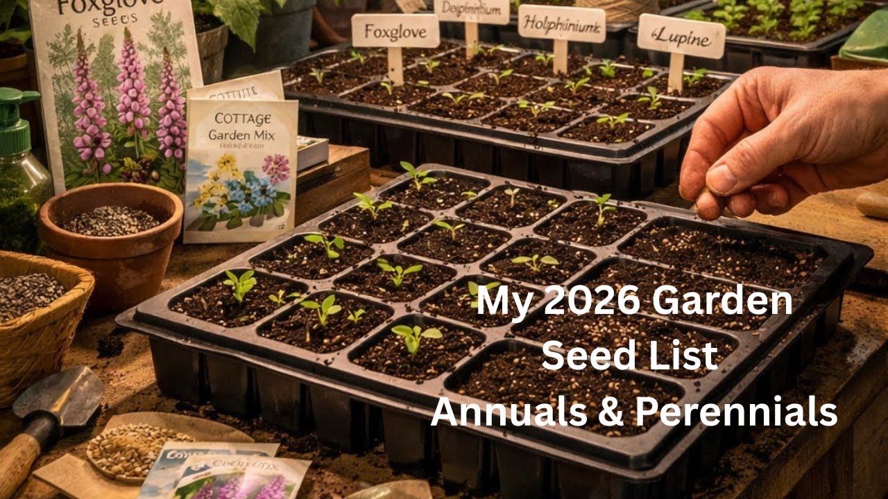 Seed Order Reveal! Flowers I’m Growing This Year