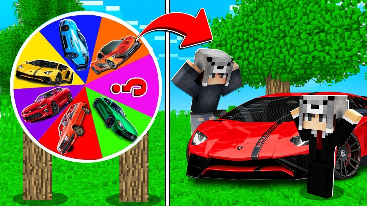 OĞLUMLA ARABA ÇARKI ÇEVİRME OYNADIK! 😱 - Minecraft