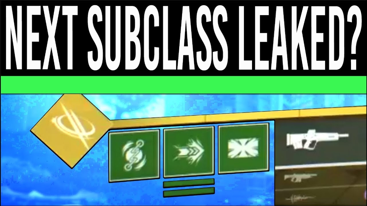 Did Bungie ACCIDENTALLY Leak a Future Subclass? | Destiny 2