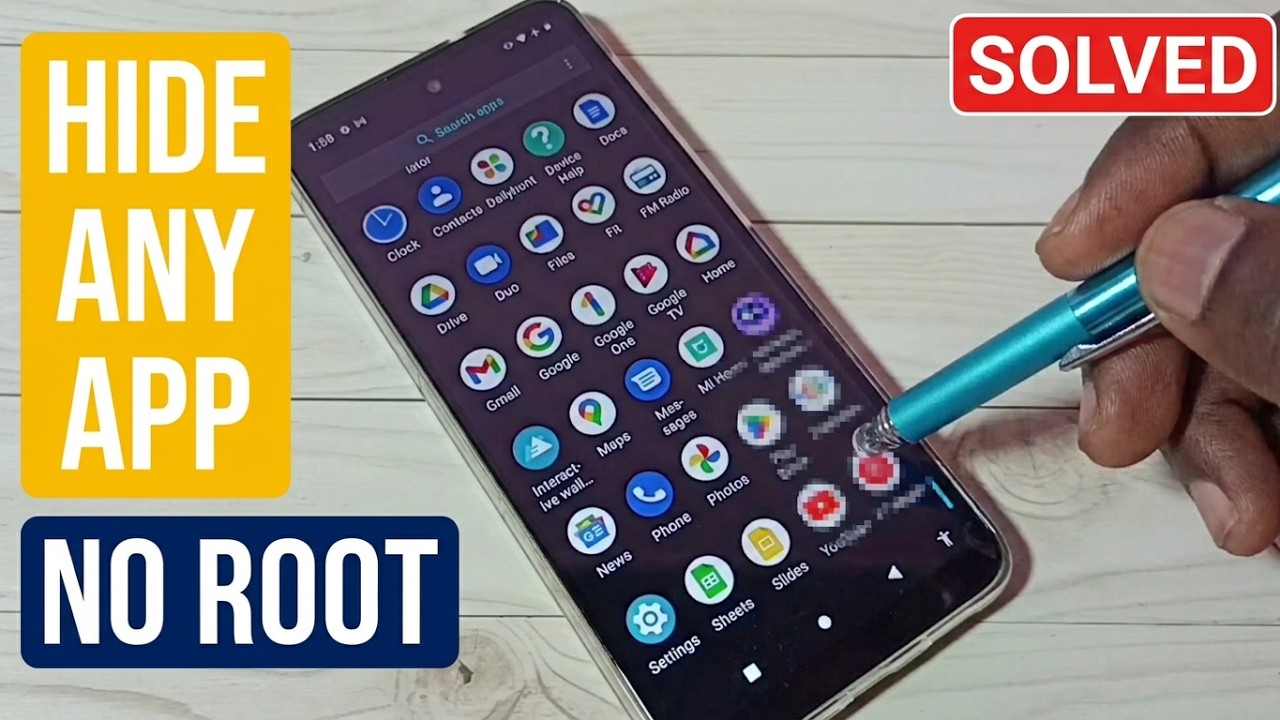 How to Hide Apps on any Motorola Moto Phone Without App (No Root)
