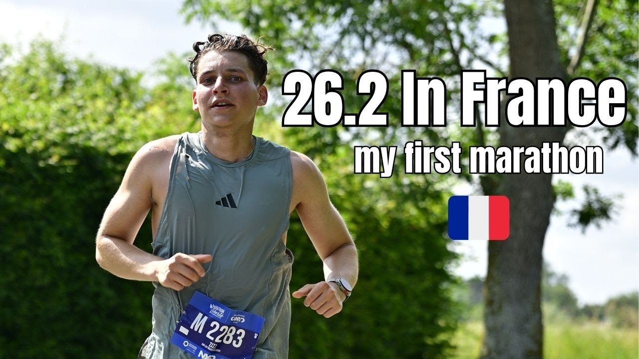 MY FIRST EVER MARATHON | 26.2 In France Full Vlog
