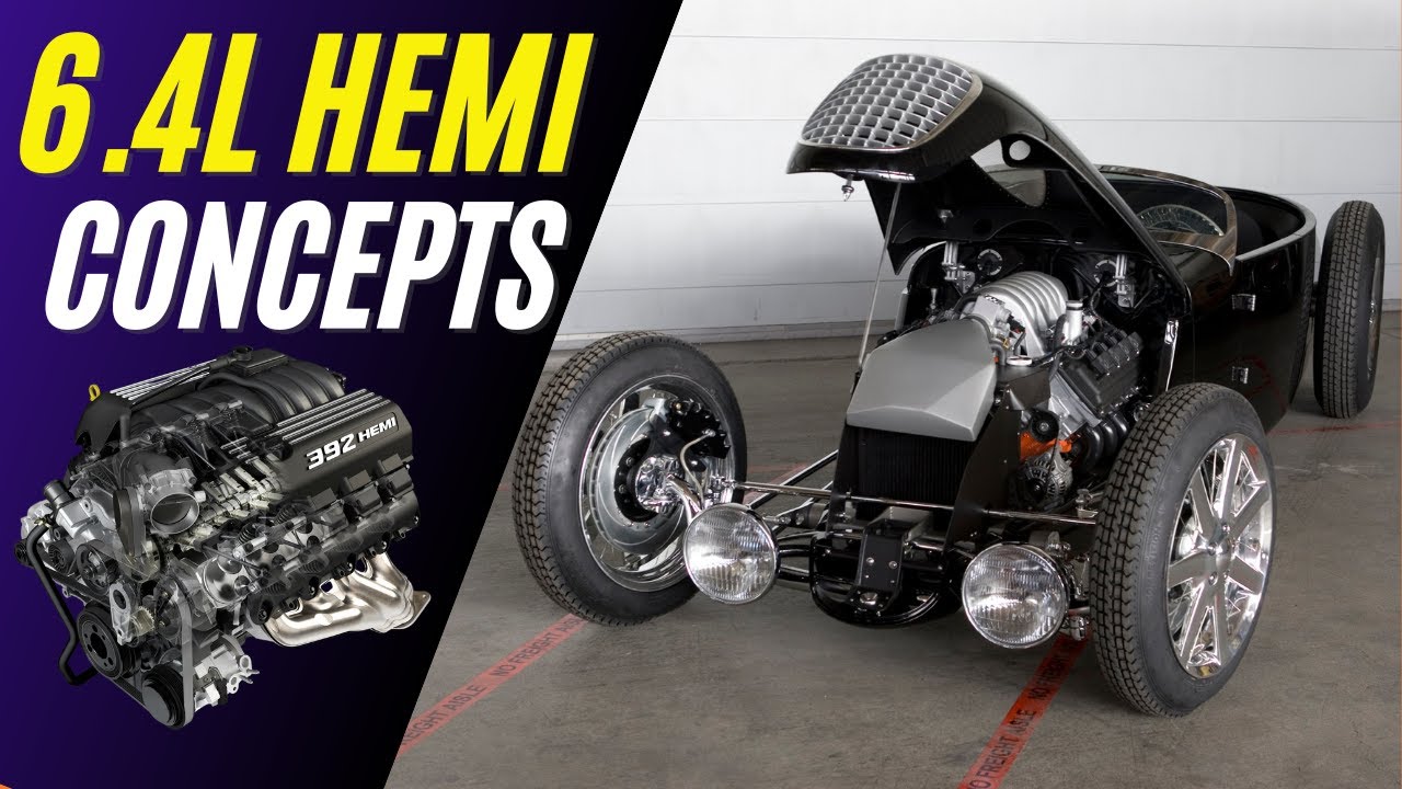 Top Dodge & Chrysler Concept Cars with the 6.4L Hemi V8 Engine! -- (6.4L Hemi Concepts)
