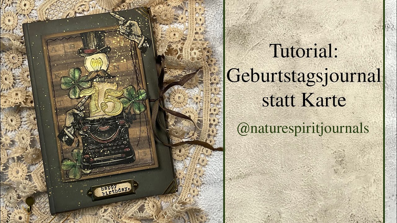 Tutorial: Geburtstagsjournal statt Karte