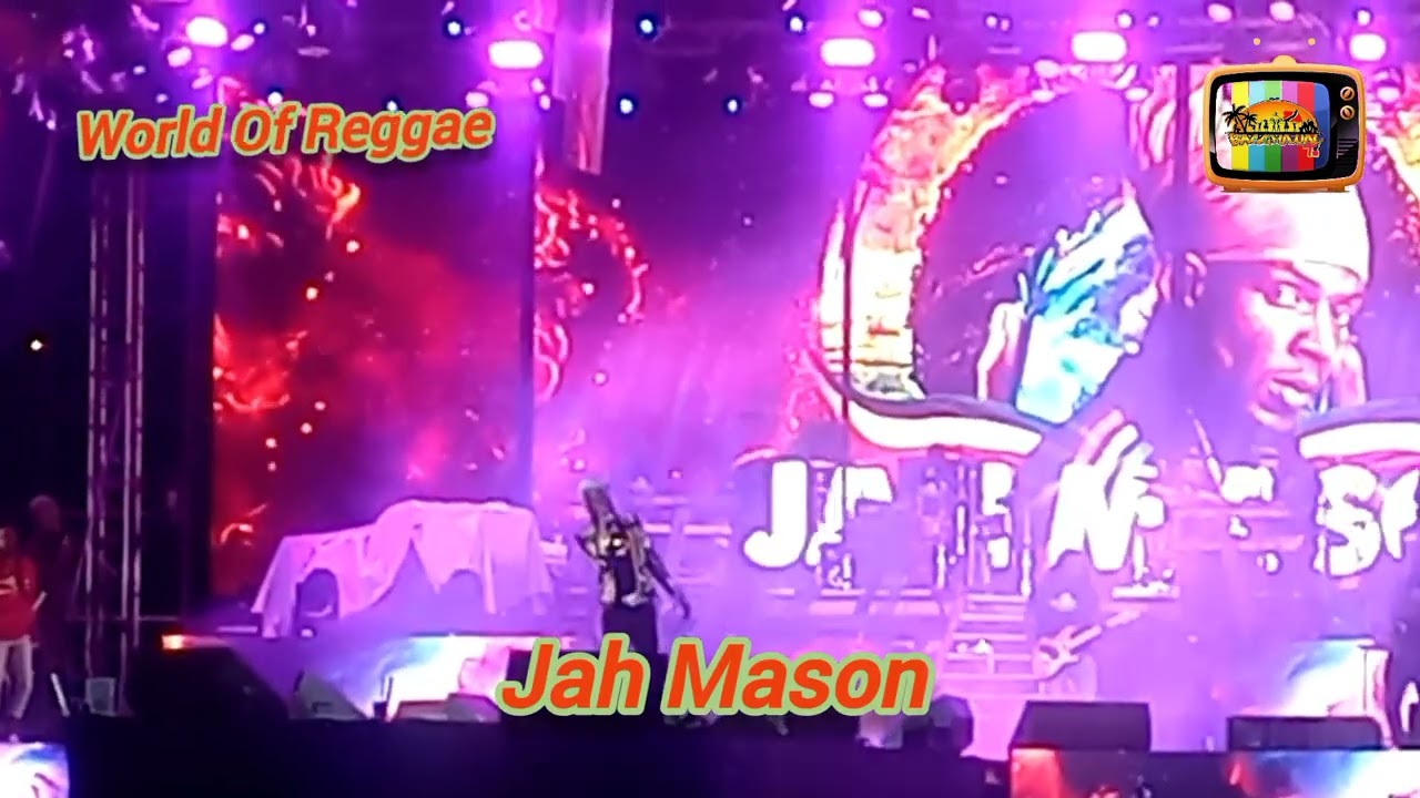 Jah Mason  live pt2 @ World Of Reggae