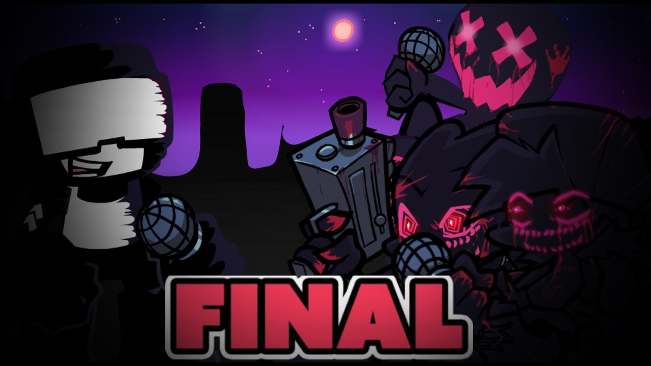 FNF Corruption REWRITTEN mod EVIL BOYFRIEND vs Corrupt Tankman FINAL