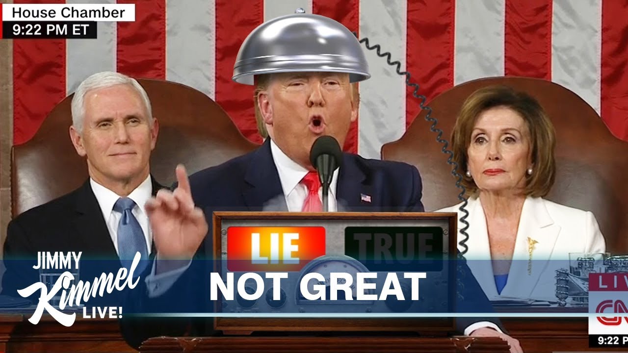 Jimmy Kimmel on Trump’s SOTU & Iowa Caucus