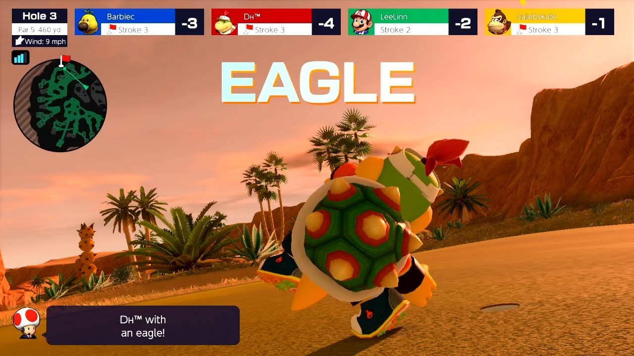Mario Golf Super Rush - Online Matches #55 ( vs. Barbiec)