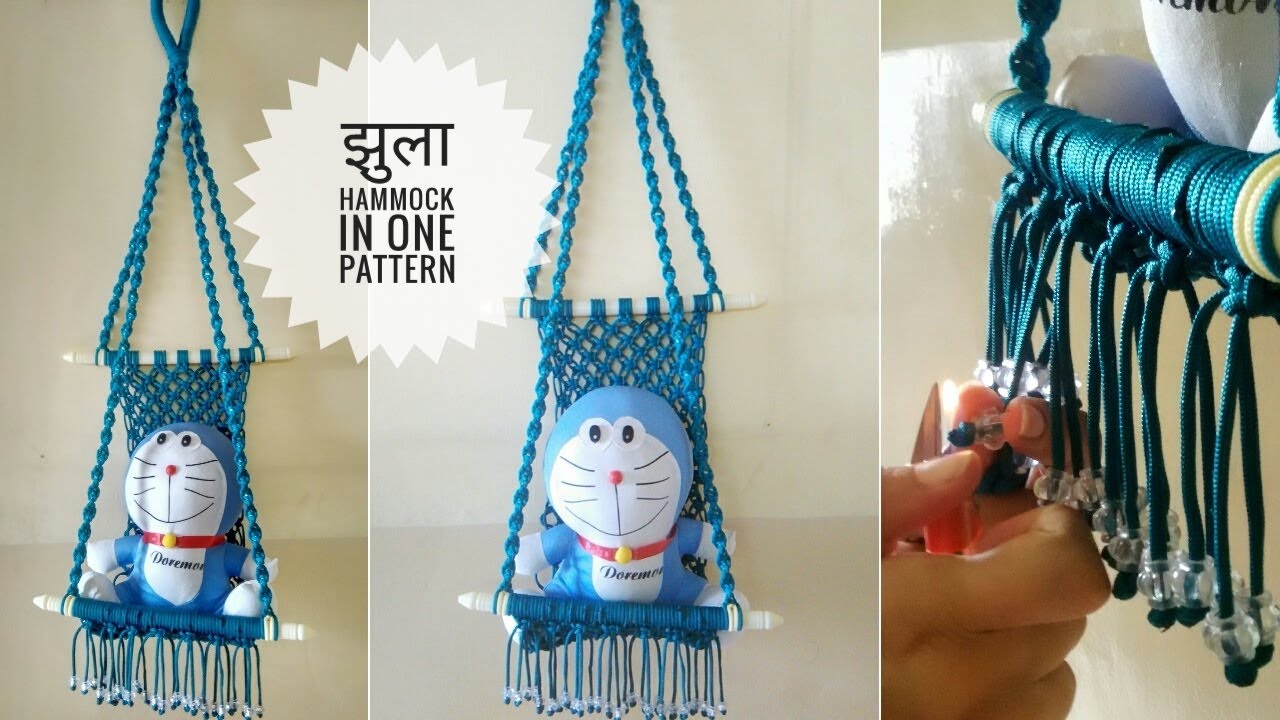 Macrame Jhula Easy Pattern | Hammock | For Beginners #9