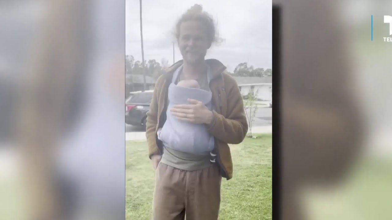 Sale a caminar y su vecina cree que era un indigente con un bebé robado