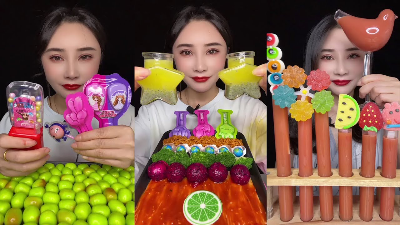 ASMR Mukbang Chinese Food mukbang emoji eat fat meat MEAT MUKBANG FOOD EP17