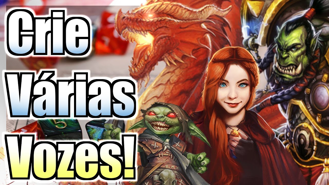 Como Fazer MAIS de 100 Vozes pro RPG e Dublagem na Prática! I Técnica Secreta Laban Efforts