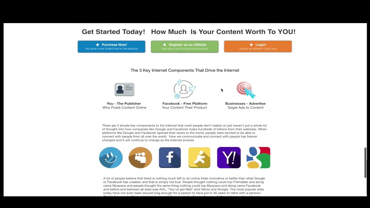 Revenue Sharing with Social Media
