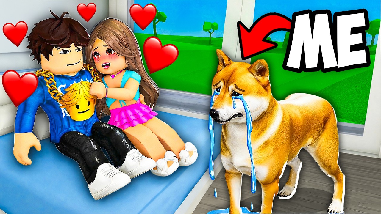 Spying On My CRUSH as a PET In Roblox...