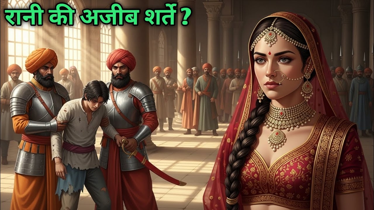 रानी की अजीब शर्ते ओर गरीब किसान के बेटे का राजा बनने तक का सफर। #moralstory  #marmalstory