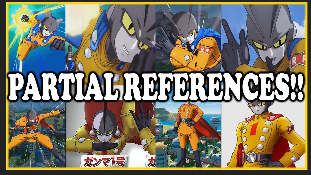 Partial Gamma 1 & Gamma 2 Anime Movie References!!
